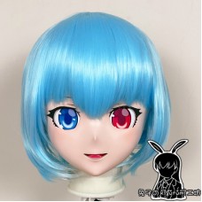 (RB339)Customize Full Head Quality Handmade Female/Girl Resin Japanese Anime Cartoon Character Kig Cosplay Kigurumi Mask